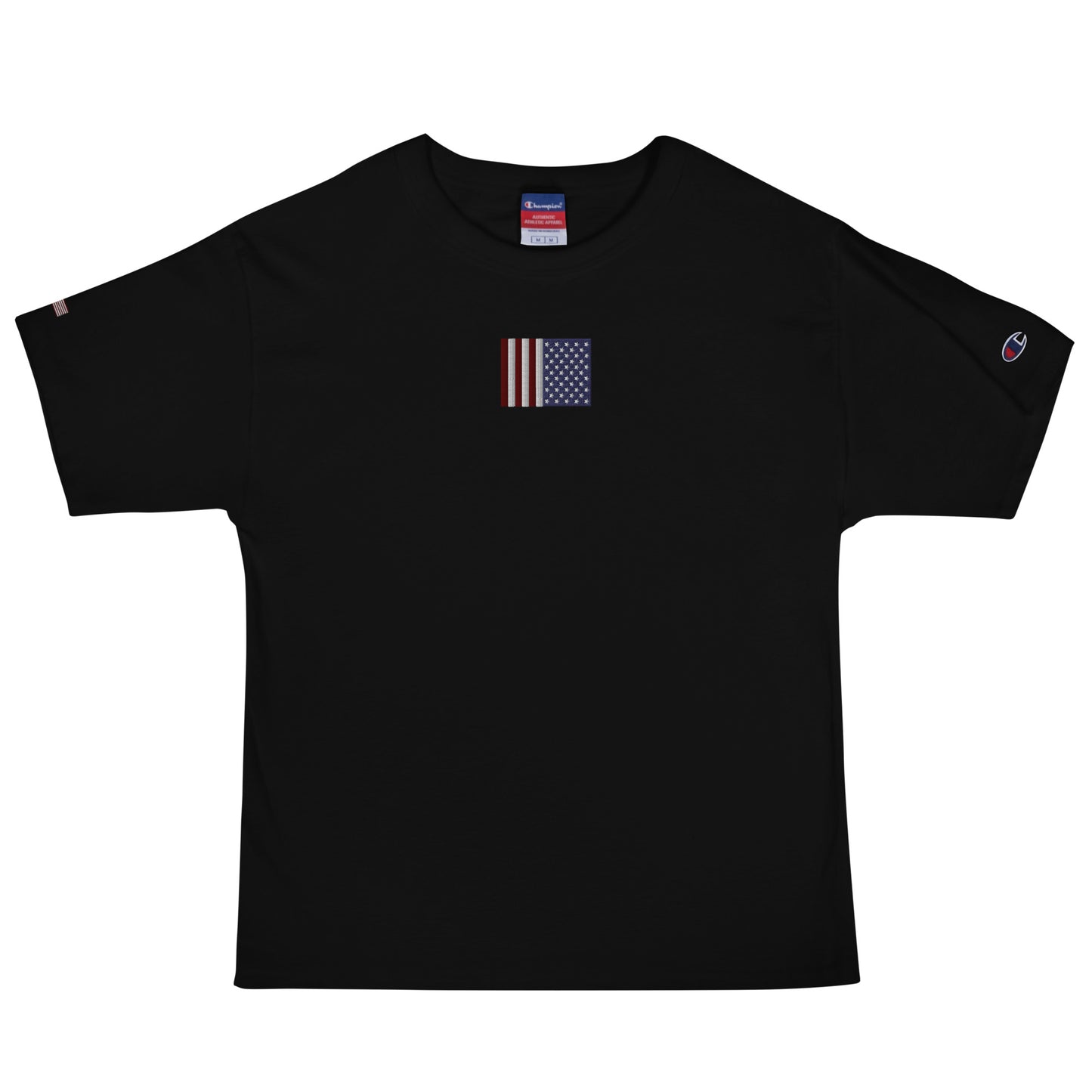 USA Champion T-Shirt (Embroidered)