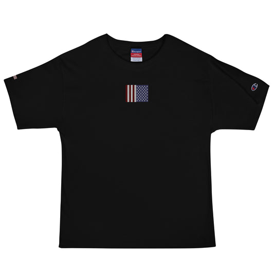 USA Champion T-Shirt (Embroidered)