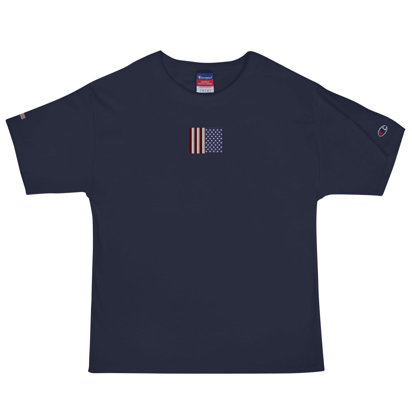 USA Champion T-Shirt (Embroidered)