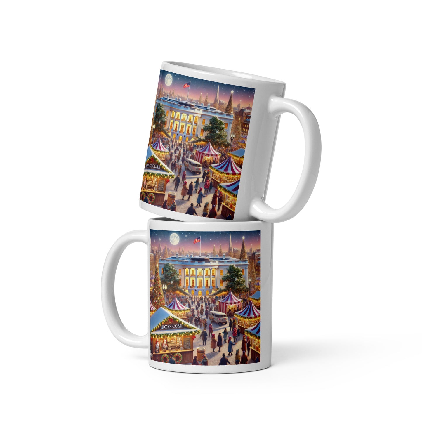 Inspire AI mug #28 Christmas at the White House