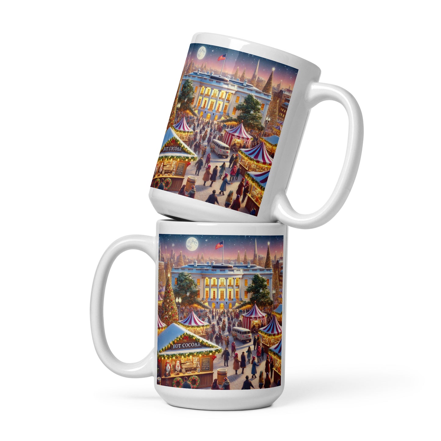 Inspire AI mug #28 Christmas at the White House