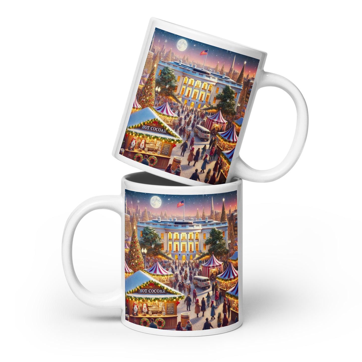 Inspire AI mug #28 Christmas at the White House